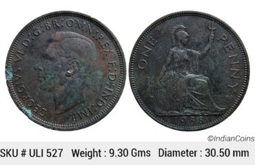 United Kingdom George VI 1938 AD Bronze 1 Penny ULI 527