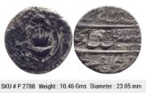 IPS Awadh State Amjad Ali Shah Bait-us-Sultanat Lakhnau Mint Silver Rupee P 2788