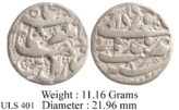 Mughal Jahangir Qandhar Mint Ilahi Month Khurdad RY 8 KM 145.13 Silver Rupee Coin ULS 401