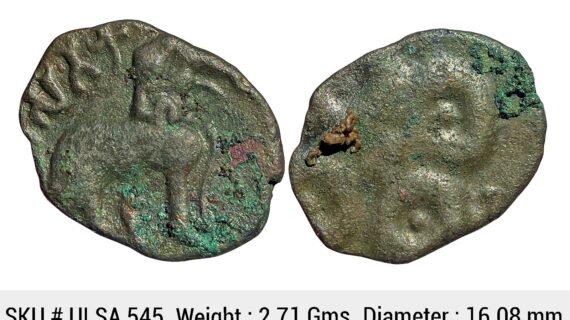 Ancient Satavahanas Vasistiputra Siri Satakarani Potin Unit ULSA 545
