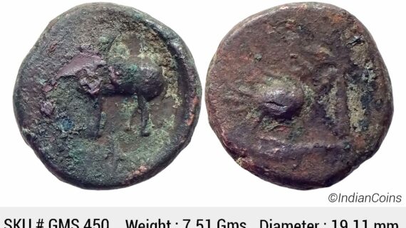 Ancient Ayodhya Region Copper Unit GMS 450