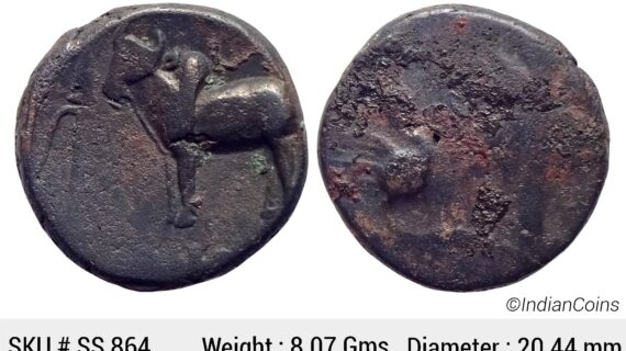 Ancient Ayodhya Region Copper Unit SS 864
