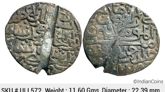 Delhi Sultan Muhammad Bin Farid Silver Tanka ULI 572